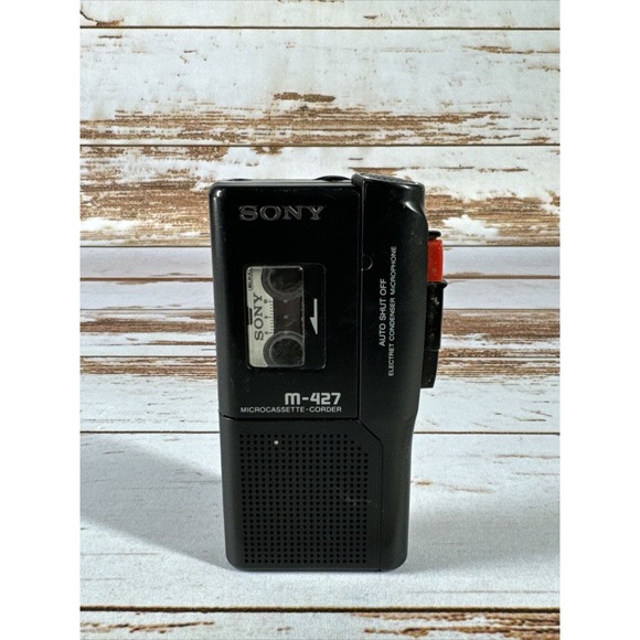 Sony Handheld Microcassette Voice Recorder M-427 Parts Or Repair - Picture 1 of 5